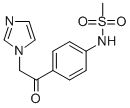 CAS#: 77234-67-4, N-[4-(2-Imidazol-1-Ylacetyl)Phenyl]Methanesulfonamide
