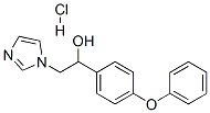 CAS 登录号：77234-82-3， 2-咪唑-1-基-1-(4-苯氧基苯基)乙醇盐酸盐