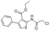 CAS#: 77261-21-3, Ethyl 2-[(2-Chloroacetyl)Amino]-4-Phenylthiophene-3-Carboxylate