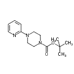 CAS#: 77278-62-7, 2-Methyl-2-propanyl 4-(2-pyridinyl)-1-piperazinecarboxylate