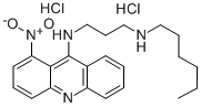 CAS#: 77280-91-2, N-Hexyl-N'-(1-Nitroacridin-9-Yl)Propane-1,3-Diamine Dihydrochloride