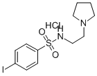 CAS#: 77283-49-9, 4-Iodo-N-(2-Pyrrolidin-1-Yl-Ethyl)-Benzenesulfonamide Hydrochloride