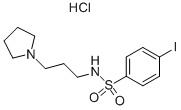 CAS#: 77283-50-2, 4-Iodo-N-(3-Pyrrolidin-1-Yl-Propyl)-Benzenesulfonamide Hydrochloride