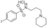 CAS#: 77283-52-4, 4-Iodo-N-(3-Piperidin-1-Yl-Propyl)-Benzenesulfonamide Hydrochloride