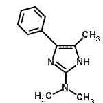 CAS#: 772998-05-7, N,N,4-Trimethyl-5-phenyl-1H-imidazol-2-amine