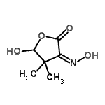 CAS#: 773007-98-0, (3Z)-5-Hydroxy-3-(hydroxyimino)-4,4-dimethyldihydro-2(3H)-furanone