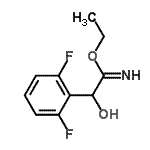 CAS 登录号：773008-46-1， 乙基2-(2,6-二氟苯基)-2-羟基乙亚氨酸酯