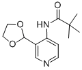 CAS 登录号：773087-36-8， N-(3-[1,3]二氧戊环-2-基-吡啶-4-基)-2,2-二甲基-丙酰胺