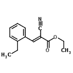 CAS#: 773091-70-6, Ethyl (2E)-2-cyano-3-(2-ethylphenyl)acrylate