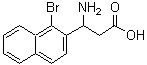 CAS 登录号：773122-90-0， 3-氨基-3-(1-溴-2-萘基)丙酸
