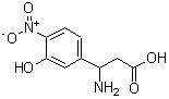 CAS#: 773125-11-4, 3-amino-3-(3-hydroxy-4-nitro-phenyl)propanoic acid