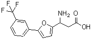 CAS 登录号：773125-92-1， 3-氨基-3-[5-[3-(三氟甲基)苯基]-2-呋喃基]丙酸