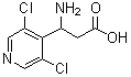 CAS 登录号：773126-52-6， 3-氨基-3-(3,5-二氯-4-吡啶基)丙酸
