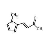 CAS#: 773129-71-8, (2E)-3-(1-Methyl-1H-imidazol-2-yl)acrylic acid