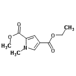 CAS#: 773138-57-1, 4-Ethyl 2-methyl 1-methyl-1H-pyrrole-2,4-dicarboxylate