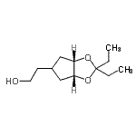 CAS 登录号：773148-29-1， 2-[(3aR,6aS)-2,2-二乙基四氢-3aH-环戊二烯并[d][1,3]二氧杂环戊烯-5-基]乙醇