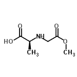 CAS#: 77328-40-6, N-(2-Methoxy-2-oxoethyl)-L-alanine