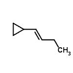 CAS#: 7736-35-8, (1E)-1-Buten-1-ylcyclopropane
