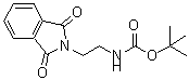 CAS#: 77361-32-1, 2-Methyl-2-propanyl [2-(1,3-dioxo-1,3-dihydro-2H-isoindol-2-yl)ethyl]carbamate