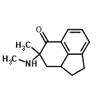 CAS#: 773799-72-7, 4-Methyl-4-(methylamino)-2,2a,3,4-tetrahydro-5(1H)-acenaphthylenone