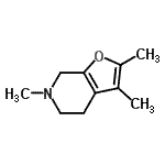 CAS#: 773813-45-9, 2,3,6-Trimethyl-4,5,6,7-tetrahydrofuro[2,3-c]pyridine