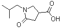 CAS#: 773865-07-9, 1-Isobutyl-5-oxo-3-pyrrolidinecarboxylic acid