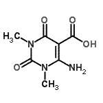 CAS#: 773870-74-9, 6-Amino-1,3-dimethyl-2,4-dioxo-1,2,3,4-tetrahydro-5-pyrimidinecarboxylic acid