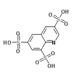 CAS 登录号：774143-07-6， 3,6,8-喹啉三磺酸