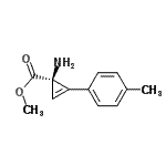 CAS#: 774144-33-1, Methyl (1R)-1-amino-2-(4-methylphenyl)-2-cyclopropene-1-carboxylate