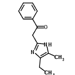 CAS 登录号：774178-19-7， 2-(4-乙基-5-甲基-1H-咪唑-2-基)-1-苯基-乙酮