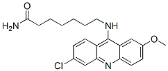 CAS 登录号：77420-93-0， 7-[(6-氯-2-甲氧基吖啶-9-基)氨基]庚酰胺