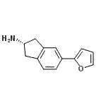 CAS 登录号：774222-66-1， (2S)-5-(2-呋喃基)-2-茚满胺