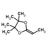 CAS#: 77428-91-2, 2-Ethylidene-4,4,5,5-tetramethyl-1,3-dioxolane