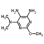 CAS#: 774484-89-8, 2-Methoxy-N<sup>4</sup>,N<sup>4</sup>-dimethyl-4,5,6-pyrimidinetriamine