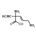 CAS#: 774486-88-3, (3E)-2,5-Diamino-2-ethynyl-3-pentenoic acid