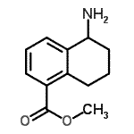 CAS 登录号：774518-42-2， 甲基5-氨基-5,6,7,8-四氢-1-萘l烯羧酸酯