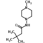 CAS#: 774575-26-7, 3,3-Dimethyl-N-(4-methyl-1-piperazinyl)butanamide
