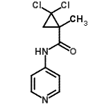 CAS#: 774588-23-7, 2,2-Dichloro-1-methyl-N-(4-pyridinyl)cyclopropanecarboxamide