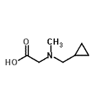 CAS#: 774595-84-5, N-(Cyclopropylmethyl)-N-methylglycine