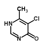 CAS#: 7752-72-9, 5-Chloro-6-methyl-4(3H)-pyrimidinone