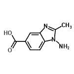 CAS#: 775250-03-8, 1-Amino-2-methyl-1H-benzimidazole-5-carboxylic acid