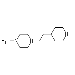 CAS#: 775288-46-5, 1-Methyl-4-[2-(4-piperidinyl)ethyl]piperazine