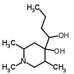 CAS#: 775520-39-3, 4-(1-Hydroxybutyl)-1,2,5-trimethyl-4-piperidinol