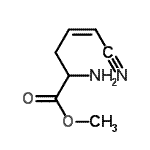 CAS#: 775550-84-0, Methyl (4Z)-2-amino-5-cyano-4-pentenoate