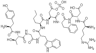 CAS 登录号：77568-41-3， 苏氨酰(28)-正亮氨酰(31)-缩胆囊素 (25-33)