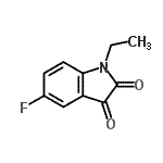CAS#: 776-47-6, 1-Ethyl-5-fluoro-1H-indole-2,3-dione