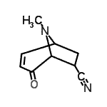 CAS#: 77603-74-8, 8-Methyl-4-oxo-8-azabicyclo[3.2.1]oct-2-ene-6-carbonitrile