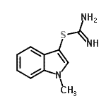 CAS#: 776253-96-4, 1-Methyl-1H-indol-3-yl carbamimidothioate