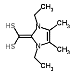 CAS#: 776278-33-2, (1,3-Diethyl-4,5-dimethyl-1,3-dihydro-2H-imidazol-2-ylidene)methanedithiol