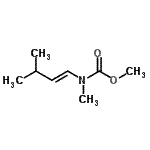 CAS#: 776325-54-3, Methyl methyl[(1E)-3-methyl-1-buten-1-yl]carbamate